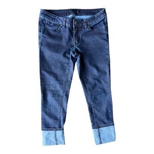 Prana Women’s Kara Indigo Blue Skinny Jeans Organic Cotton W4Kara115, Size 4/27